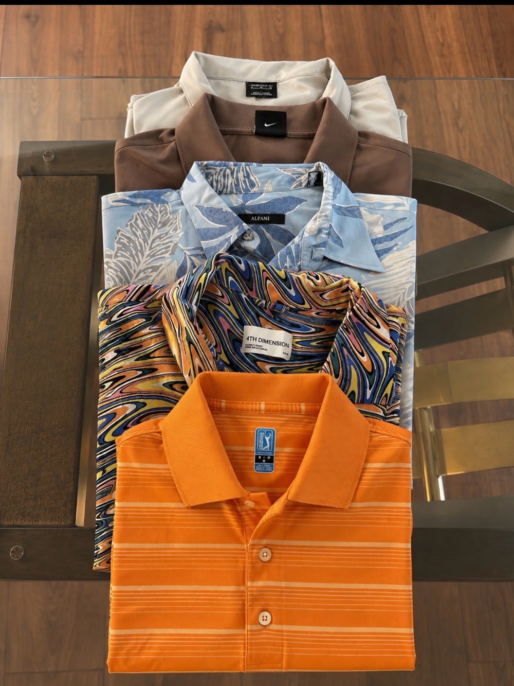 Men’s Shirt Lot – 5 Shirts Size M – Various Brands
